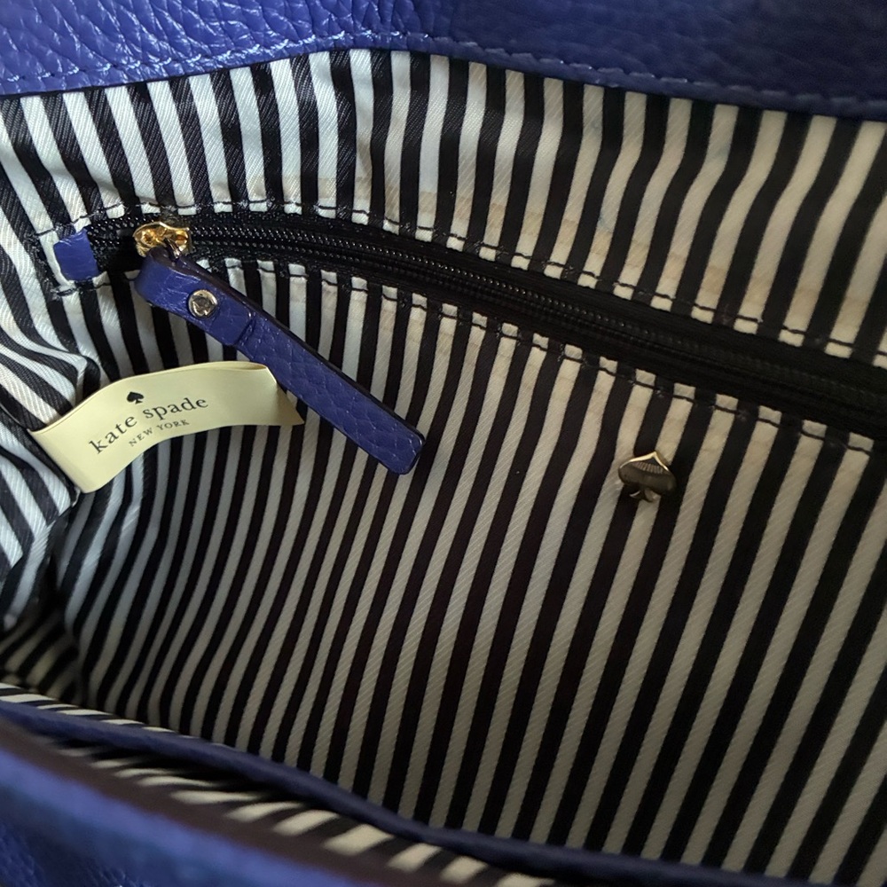 Vintage Kate Spade Leather Flap Bag - Picture 12 of 12